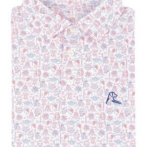 Roback American Icon Performance Polo Golf Polo